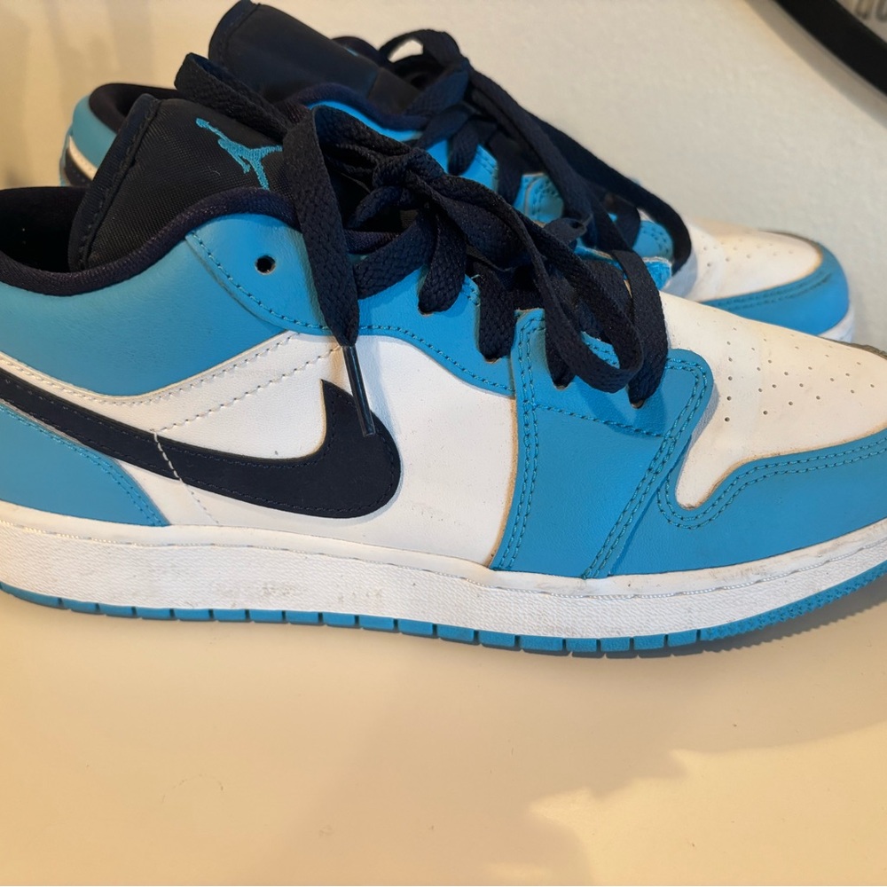Nike Air Jordan Low in Blue and White